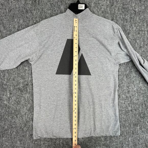 Army Shirt Mens Large Gray Militray Physical Fitness Uniform PFU Training VTG 99 - Picture 7 of 8